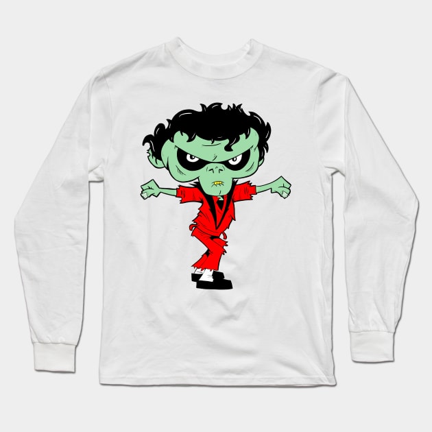 Thriller Long Sleeve T-Shirt by GeekIncStudios